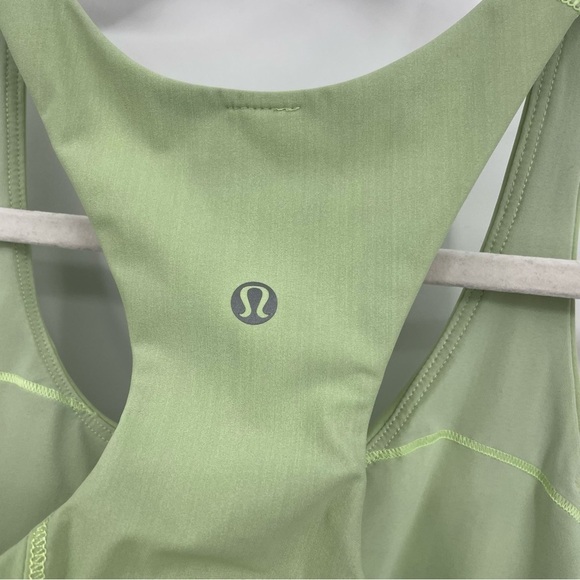 Lululemon Water: Top Speed Bra green clear mint Sz 8 - Picture 3 of 5